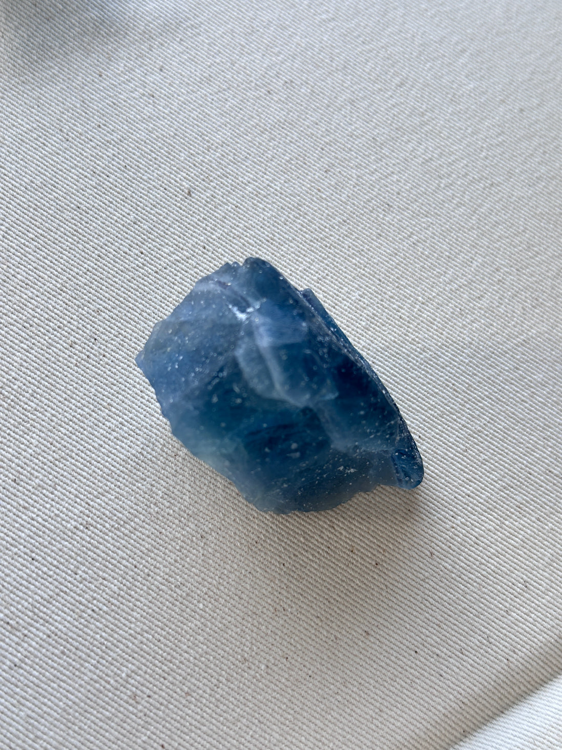 巴西藍綠螢石原石（20-30mm) - ART OF GEM 