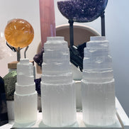 [本店特製] 20cm 大透石膏柱 - ART OF GEM 