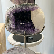 烏拉圭紫晶洞共生方解石 - ART OF GEM 