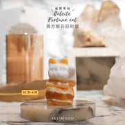 Original Design Calcite Fortune Cat [wealth energy]
