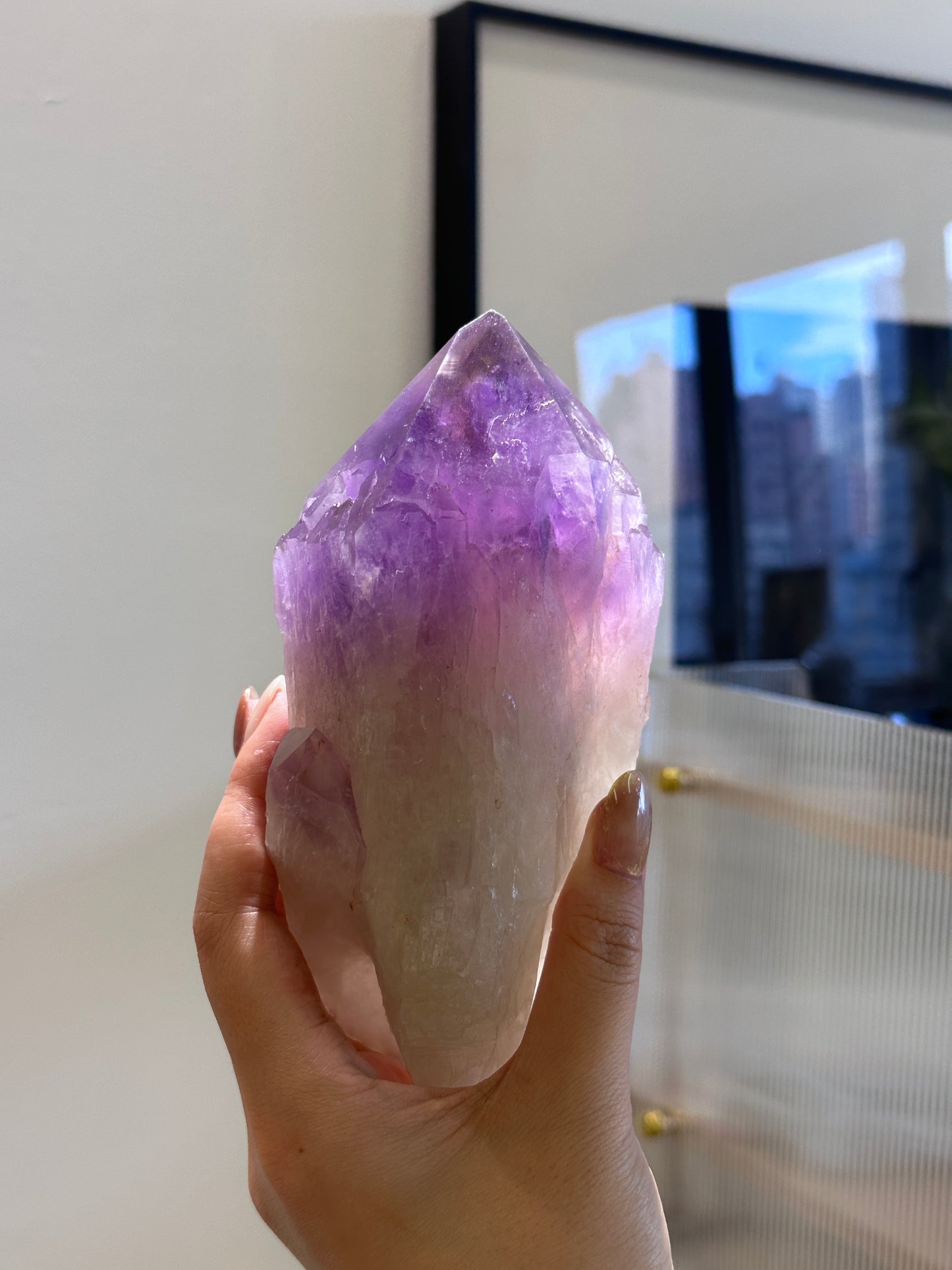 剛果紫黃晶城堡權杖 Congo Ametrine Scepter