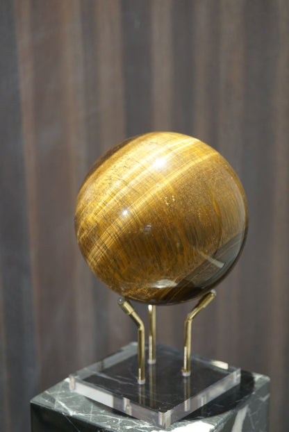 虎眼石球 Tiger Eye Sphere - ART OF GEM 