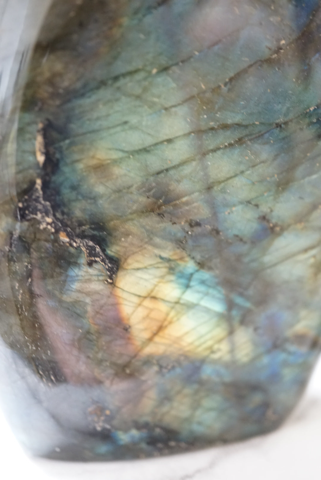 拉長石擺件 Labradorite