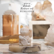 Original Design Calcite Fortune Cat [wealth energy]