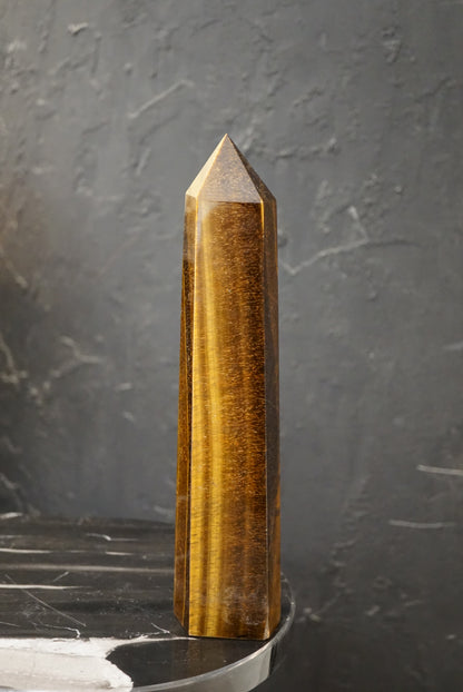 虎眼石柱 Tiger Eye Tower - ART OF GEM 