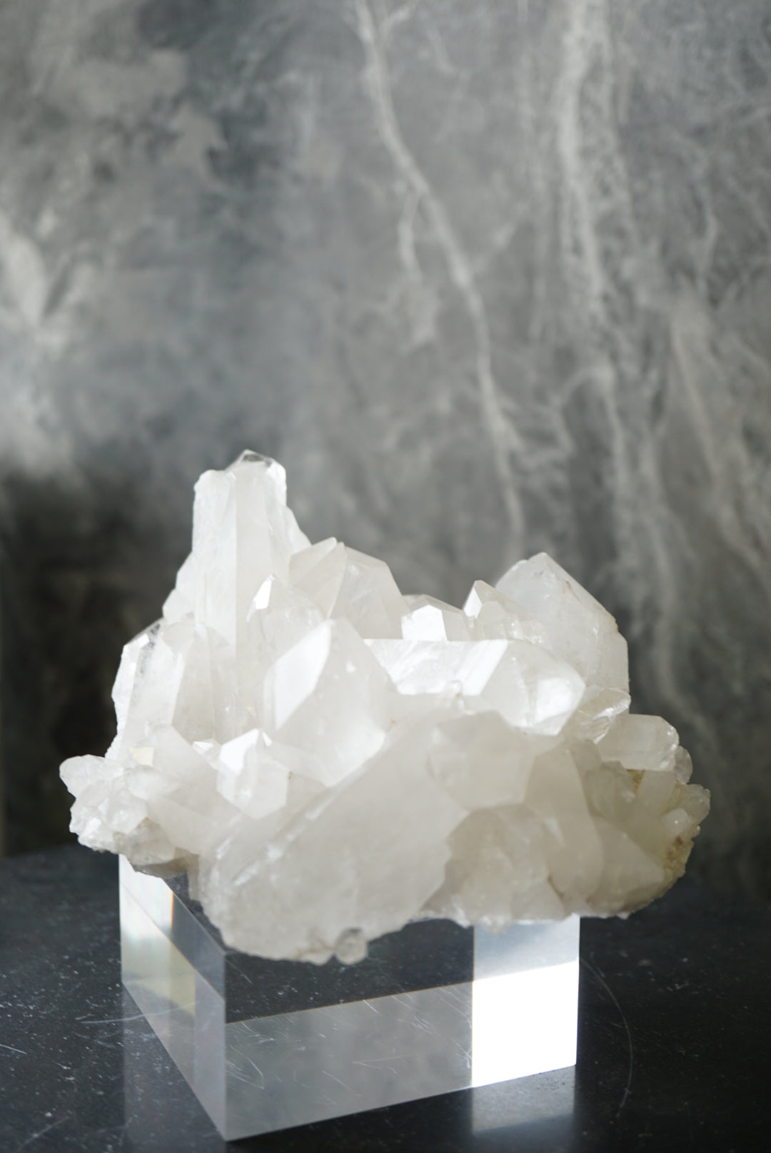 巴西白水晶簇 Brazil White Quartz Cluster