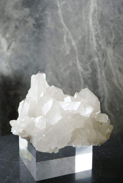 巴西白水晶簇 Brazil White Quartz Cluster - ART OF GEM 