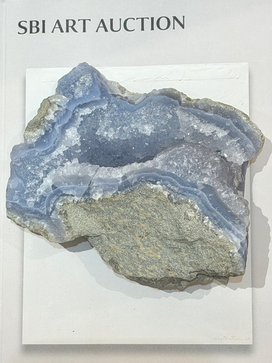 藍紋瑪瑙原石