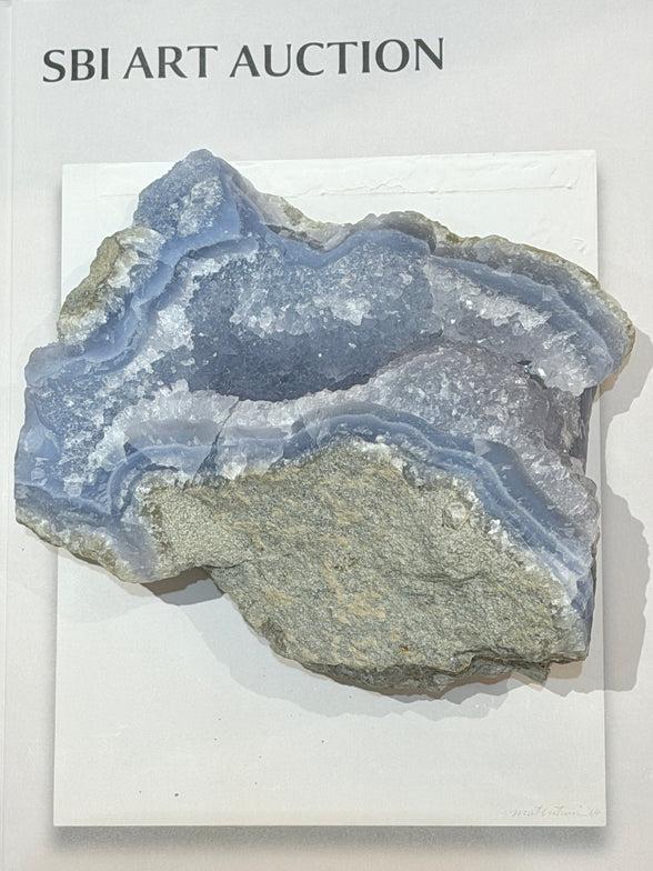 藍紋瑪瑙原石