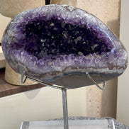Uruguayan Amethyst Geode (with stand)