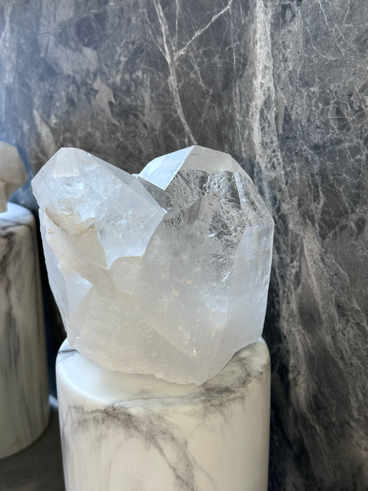 2KG巴西白水晶簇 - ART OF GEM 