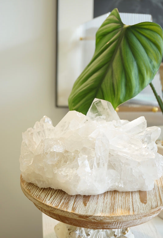 3.6KG 巴西白水晶簇 - ART OF GEM