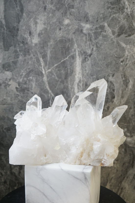 3.8KG 巴西白水晶簇 - ART OF GEM 