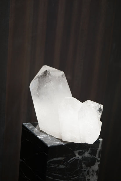 巴西白水晶簇 Brazil White Quartz Cluster - ART OF GEM 