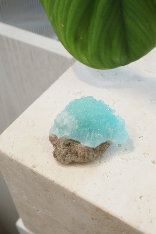 藍霰石/ 藍文石原石 Raw Blue Aragonite