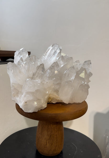 5KG 巴西白水晶簇 Brazil White Quartz Cluster - ART OF GEM 