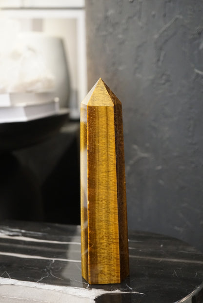 虎眼石柱 Tiger Eye Tower - ART OF GEM 