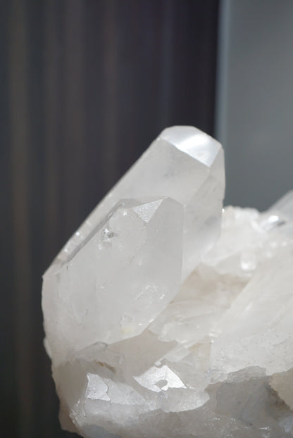 5KG 重量級巴西白水晶簇 Brazil White Quartz Cluster - ART OF GEM 