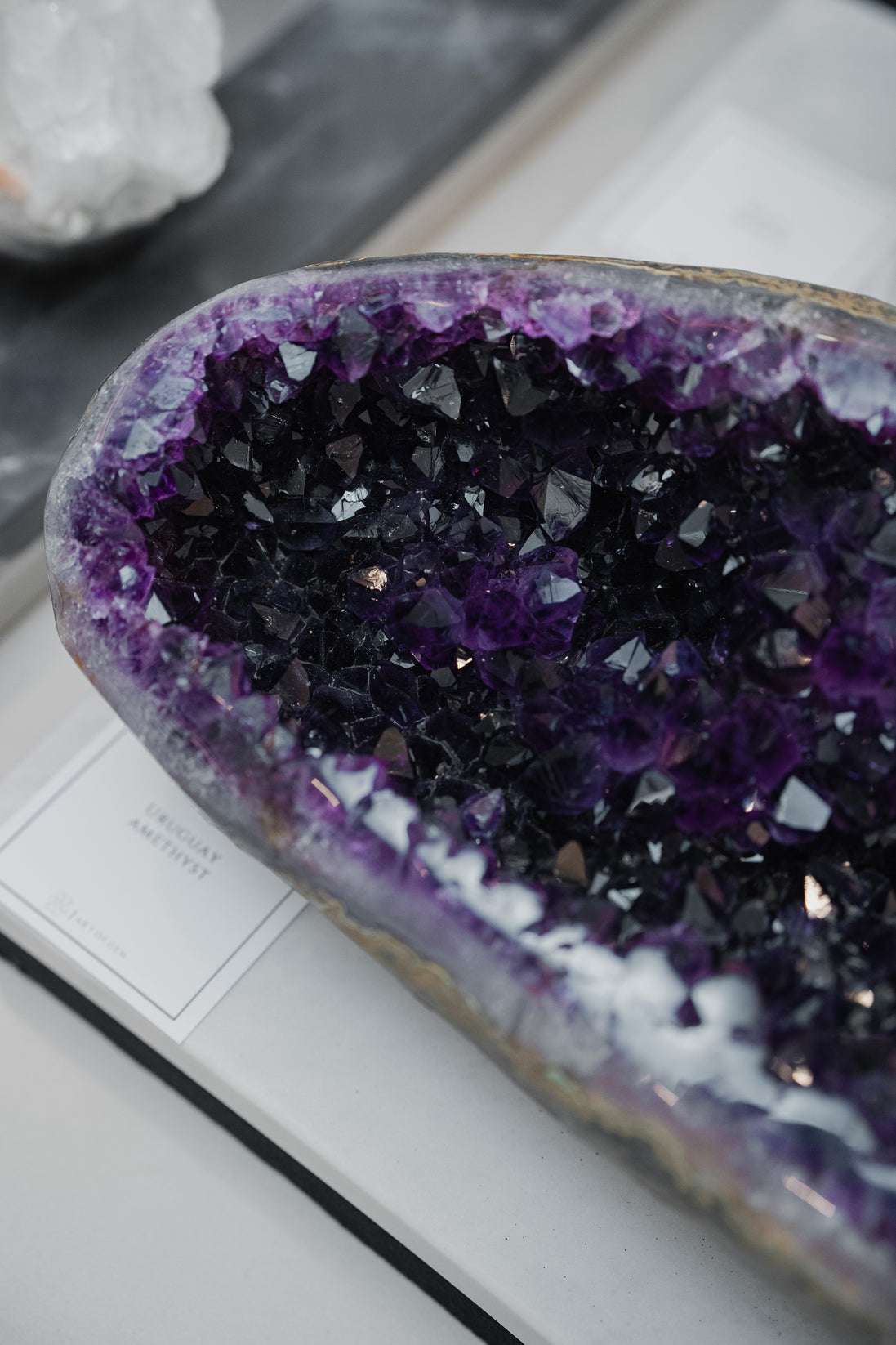 3KG 烏拉圭帝王紫紫晶洞 - ART OF GEM 