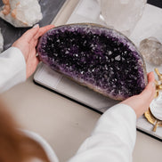 3KG 烏拉圭帝王紫紫晶洞 - ART OF GEM 
