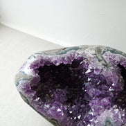 4.4KG 收藏級烏拉圭雙孔帝王紫紫晶洞 - ART OF GEM 
