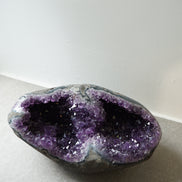 4.4KG 收藏級烏拉圭雙孔帝王紫紫晶洞 - ART OF GEM 