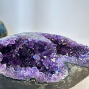 4.4KG 收藏級烏拉圭雙孔帝王紫紫晶洞 - ART OF GEM 