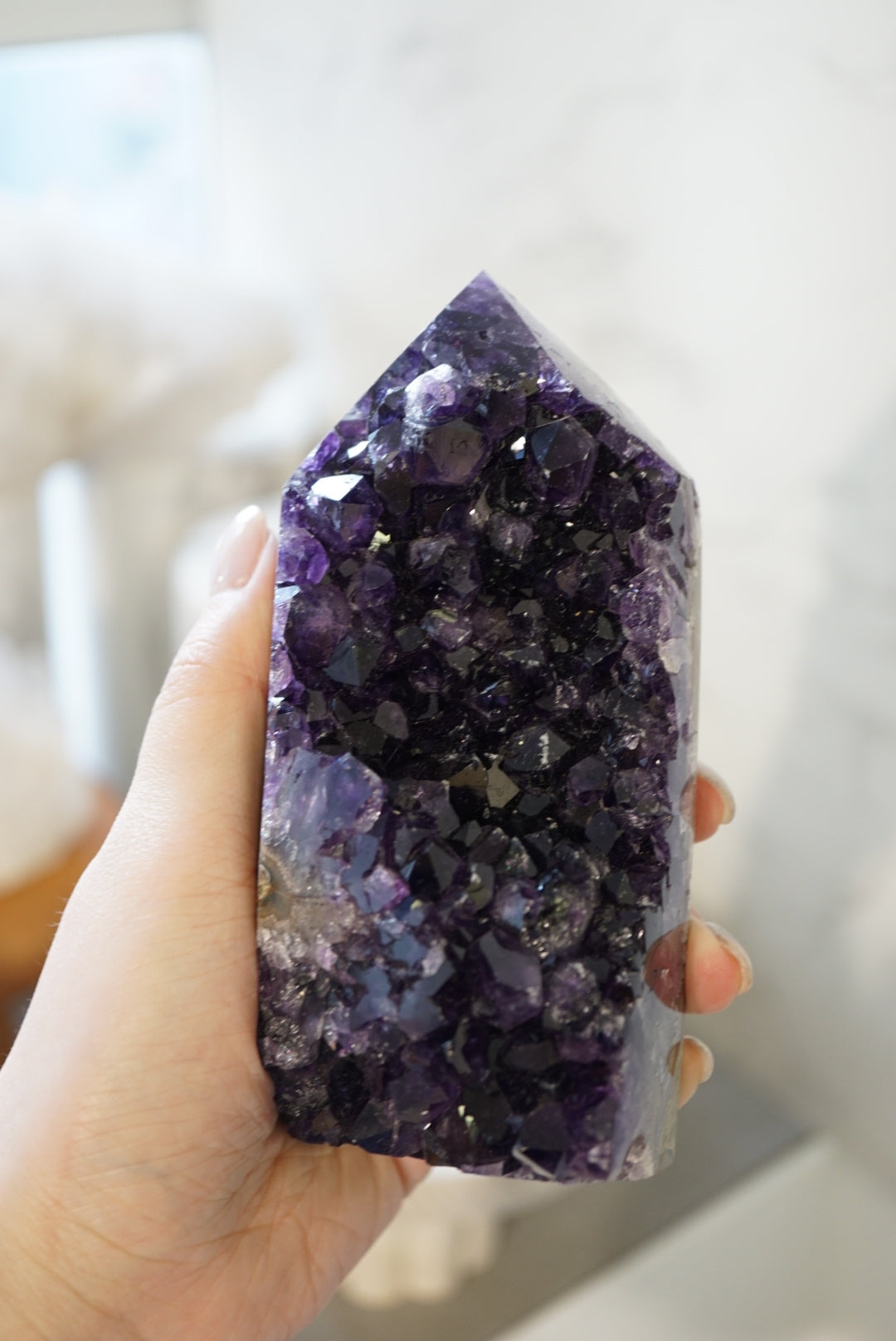 巴西紫晶柱 Brazil Amethyst Tower