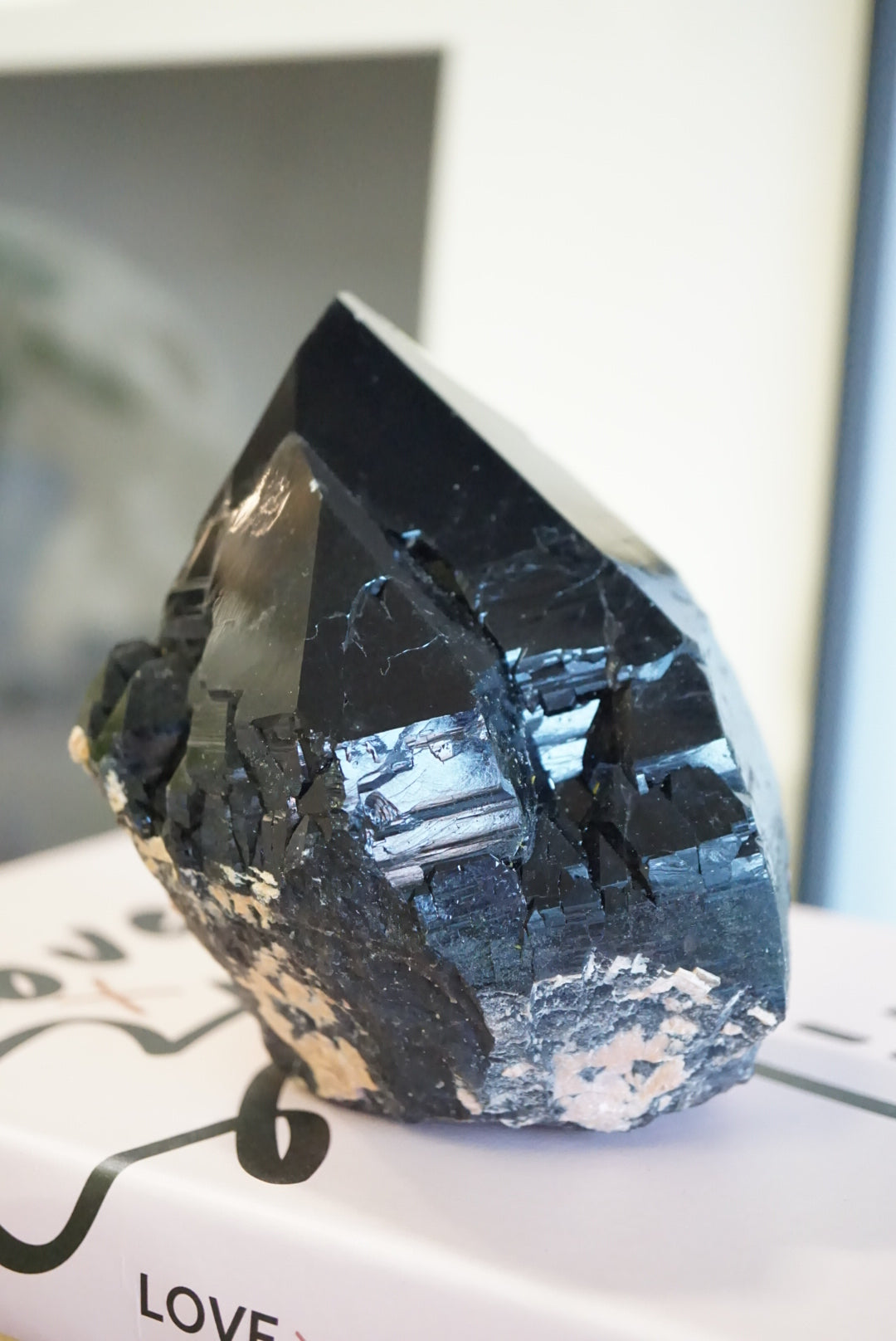 巴西資料庫黑水晶Brazil Black Quartz with Record Keepers