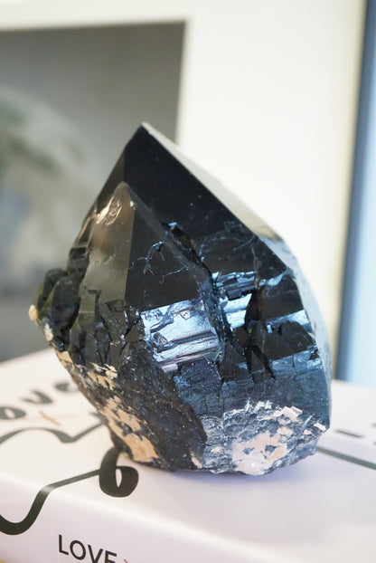 巴西資料庫黑水晶Brazil Black Quartz with Record Keepers - ART OF GEM 