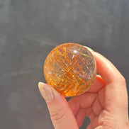 45mm 巴西銅髮晶球 - ART OF GEM 