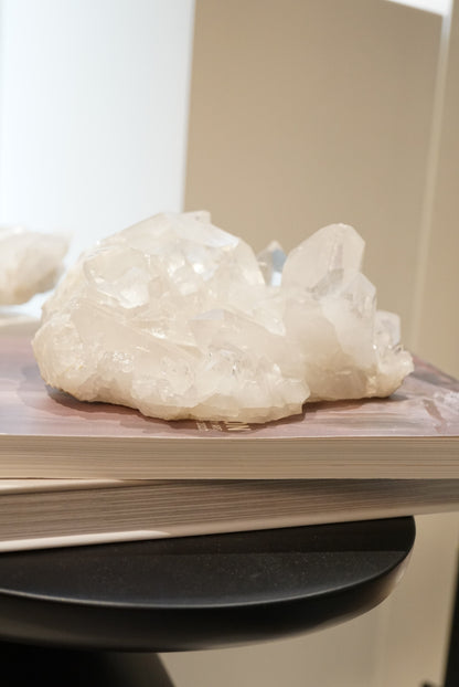 巴西白水晶簇 Brazil White Quartz Cluster - ART OF GEM 
