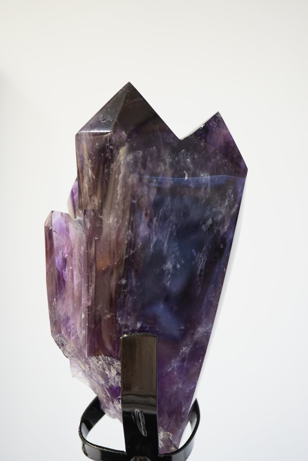 極濃色巴西紫黃晶權杖 （可旋轉底座）Brazil Scepter Ametrine （with rotating stand)