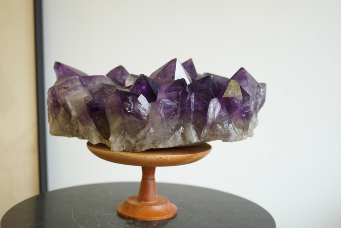 4KG 重量級剛果大牙紫晶簇 - ART OF GEM 