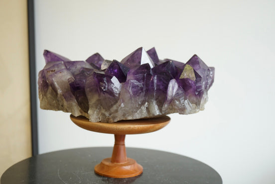 4KG 重量級剛果大牙紫晶簇 - ART OF GEM 