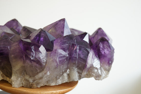 4KG 重量級剛果大牙紫晶簇 - ART OF GEM 