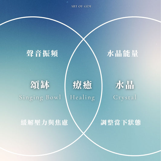 一對一頌缽療癒(90分鐘) - ART OF GEM 