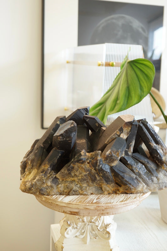 5.9KG黑水晶簇 - ART OF GEM