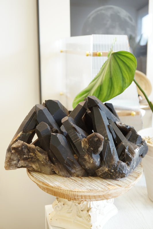 5.9KG黑水晶簇 - ART OF GEM