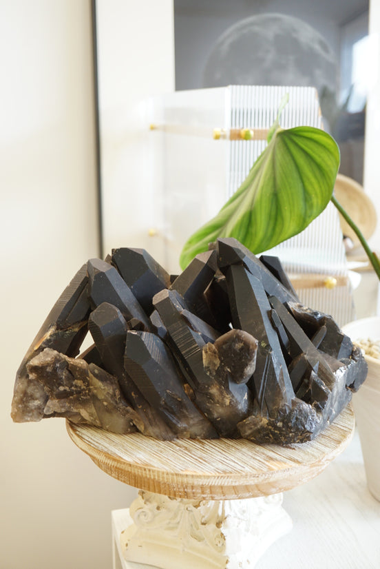 5.9KG黑水晶簇 - ART OF GEM 