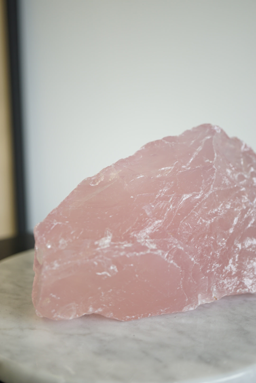 莫桑比亞星光粉晶原石 Raw Rose Quartz from Mozambique