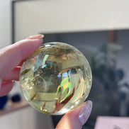 52mm 巴西黃水晶球 - ART OF GEM 