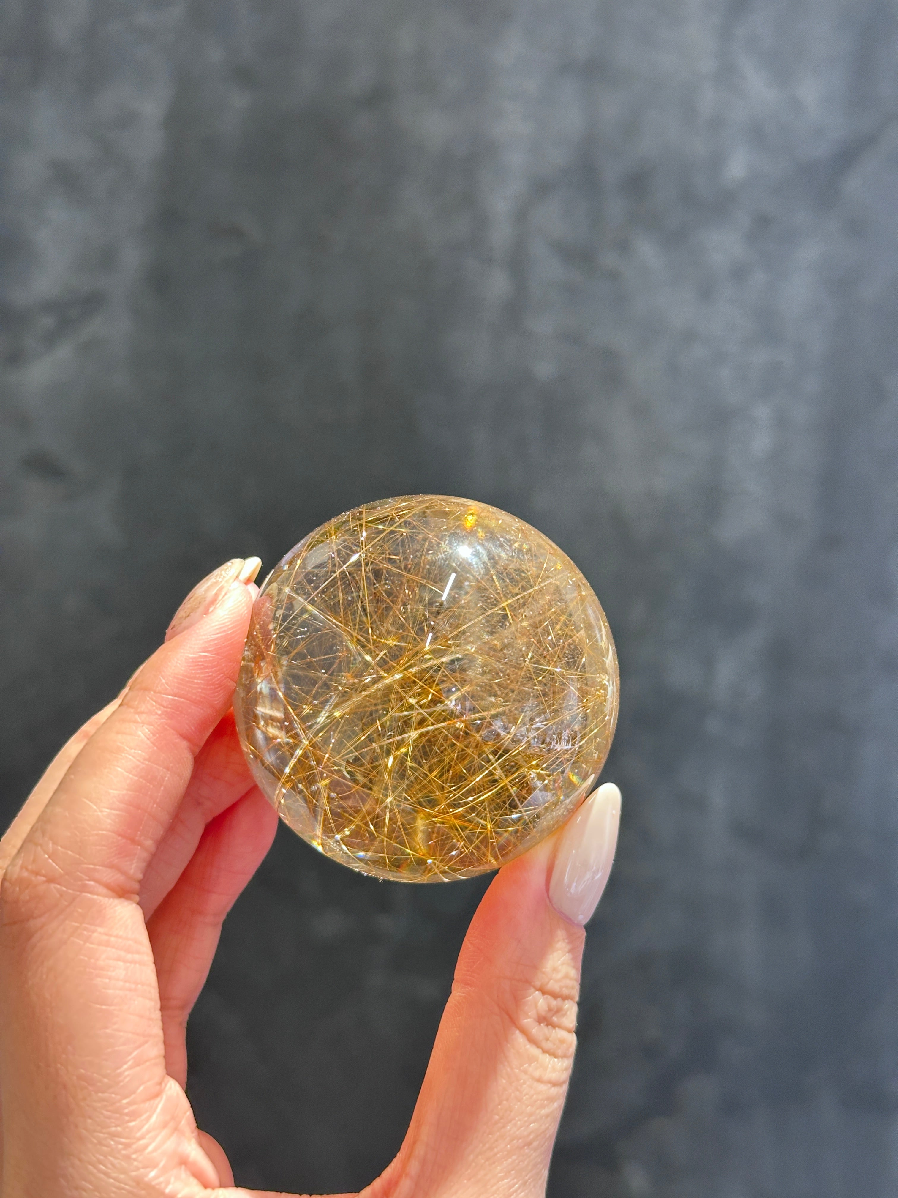 53mm 金髮晶球 - ART OF GEM 