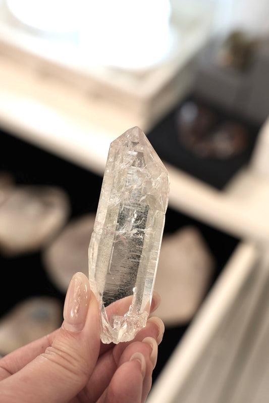 Indian Himalayan white quartz 