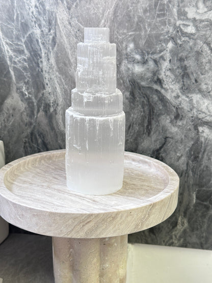 15cm 透石膏柱 Selenite Tower - ART OF GEM 