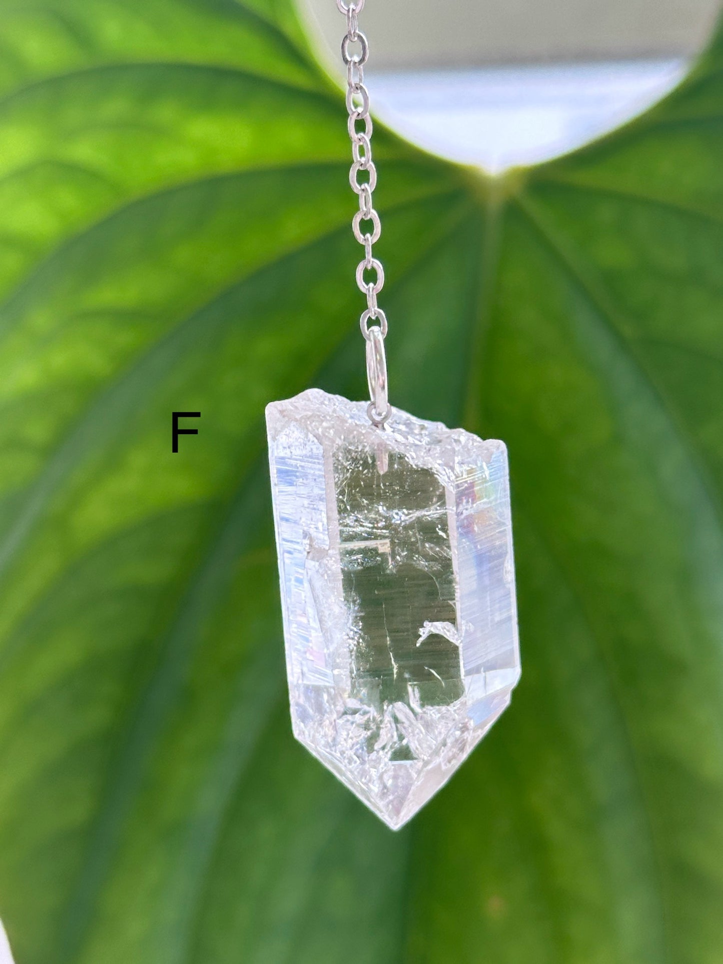 印度喜馬拉雅水晶靈擺 India Himalayan quartz pendulum