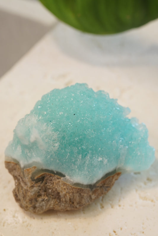 藍霰石/ 藍文石原石 Raw Blue Aragonite