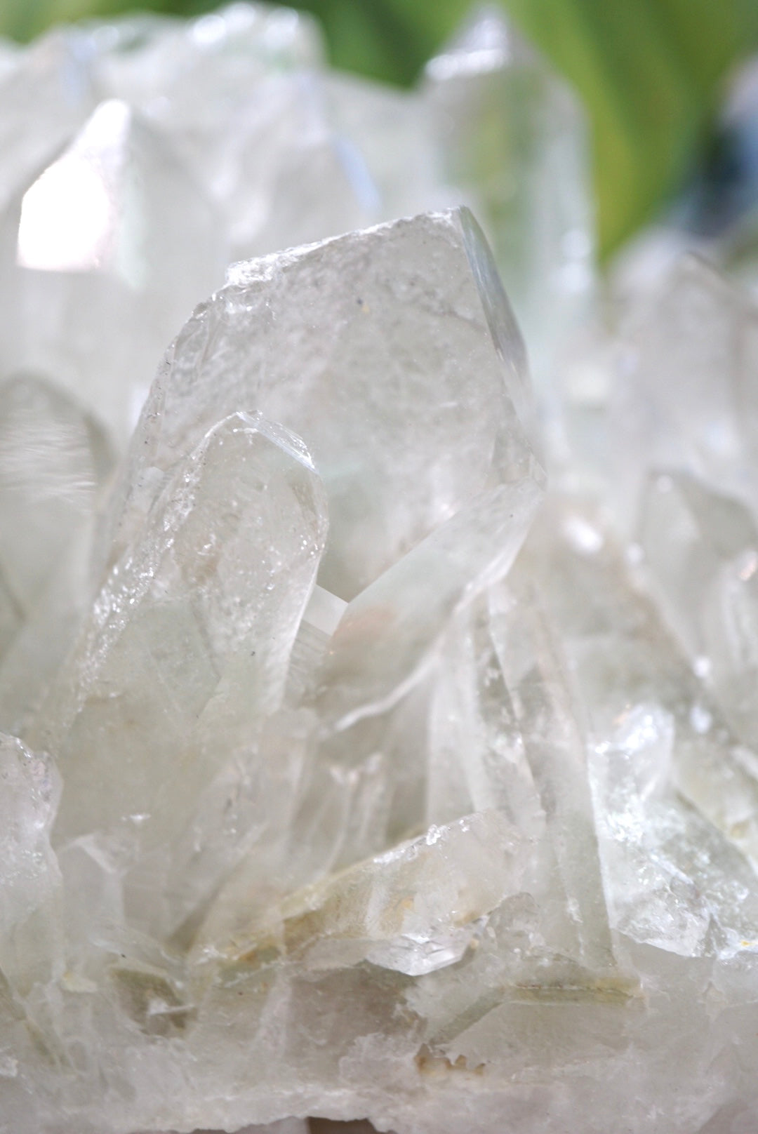 5KG 重量級巴西綠幽靈晶簇 （帶綠幽靈金字塔） - ART OF GEM 
