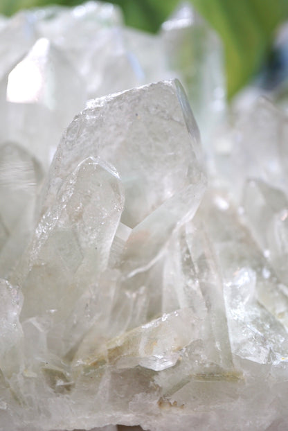 5KG 重量級巴西綠幽靈晶簇 （帶綠幽靈金字塔） - ART OF GEM 