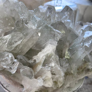 5KG 重量級巴西綠幽靈晶簇 （帶綠幽靈金字塔） - ART OF GEM 